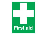 First Aid Safety Signs