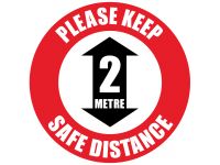Floor Marker Social Distancing pack of 10