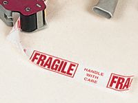 Fragile Printed Adhesive Packing Tape