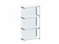 FST Galvanised Shelving Extension Bays With Back Panels