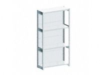 FST Galvanised Shelving Starter Bays With Back Panel