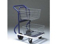 Short wheelbase mail trolley