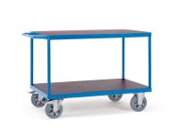 Fetra H/D 2-shelf Table top Trolley 1400x800mm LxW