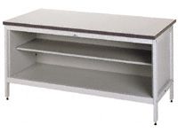 Mailroom Workbenches with Base and Centre Shelf