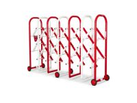 Armorgard Instagate Expanding barrier, red / white 2300mm
