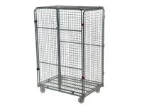 Jumbo security demountable roll cage container