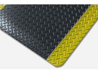 Kumfi Tough Anti-Fatigue Black and Yellow Matting