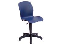 Low Lift Polypropylene Chair, glide base, manual