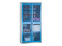 Mesh Security Cupboard, 2 Shelves - 1830 x 915 x 459mm