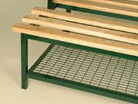 Mesh Shoe Racks for DS-DSX-DSM Double Sided Benches