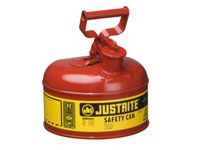 Justrite Metal Safety Can 3.8 litre cap. flammable liquid