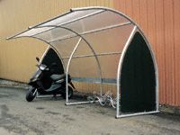 Modular Cycle Shelter extension bay