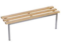 Mono leg Wall / Floor Fixed Cloakroom Benches 1m to 3m long