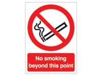 No Smoking Prohibition Signs - 210 x 148mm