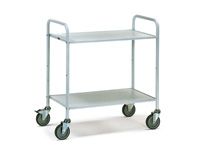 Office trolley with 2 shelves 800Lx500W