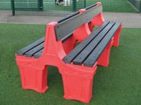 Outdoor 8 person double sided seat