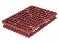 Packpal Plastic Pallet ventilated deck + collar (1)