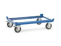 Pallet dolly 1200x1000, rubber tyres, 1200kg