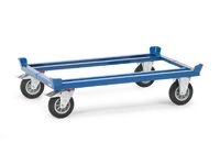 Pallet dolly 800x600, solid rubber tyres, 500kg