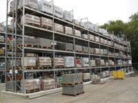 Pallet Racking with Galvanised Frames - Various Sizes