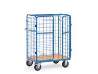 Fetra Parcel Cart with Bolt-Lock Doors 1500x1200x800