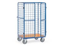 Fetra Parcel Cart with Bolt-Lock Doors 1800x1000x700