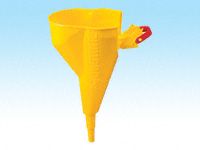 Justrite Polyethylene funnel for metal safety cans