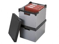Polypropylene stacker box 355mm wide