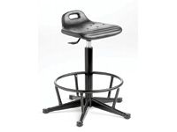 Polyurethane posture stool, 5 star base