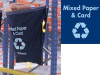 Recycling Racksacks for Mixed Paper and Card