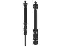 Roydon Parking Bollards 850mm h 85mm dia Galv Steel Core