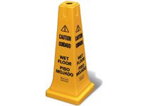 Rubbermaid Safety Cone - Caution/Wet Floor