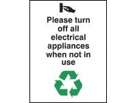 Self-adhesive energy saving label (9)