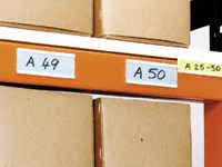 Self Adhesive Label Holders - 15 to 50mm High