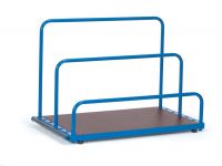 Sheet Material trolley for insertable supports