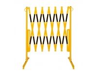 Small expanding safety barrier
