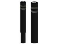 Solihull Parking Bollards 900mm h 160mm dia Galv Steel Core