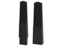 St Pancras Parking Bollards 1.05m h 250mm w Galv Steel Core