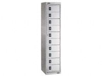Stainless Steel 10 Compartment Storage Locker