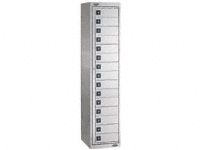 Stainless Steel 15 Compartment Storage Locker