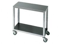 Stainless Steel 2 Tier Trollies - 304 grade