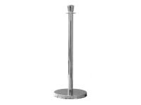 Stainless steel classic rope barrier post