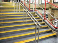 Stair Grip Yellow High Vis Nosing - 1 to 3m Strips