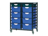 Standard Width Tray Double Shelving System 1035mm H