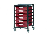 Standard Width Tray Single Shelving System 740mm H