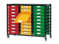 Standard Width Tray Triple Shelving System 1035mm H