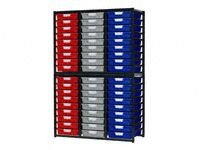 Standard Width Tray Triple Shelving System 1910mm H