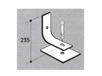 Std duty Low Level Buffer Upright, inc base & bolt