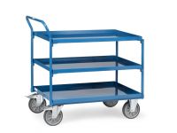 Fetra Steel workshop cart 1000x700mm, 3 trays