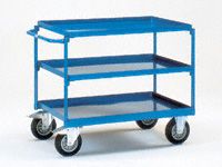 Fetra Steel workshop cart 850x500, 3 trays